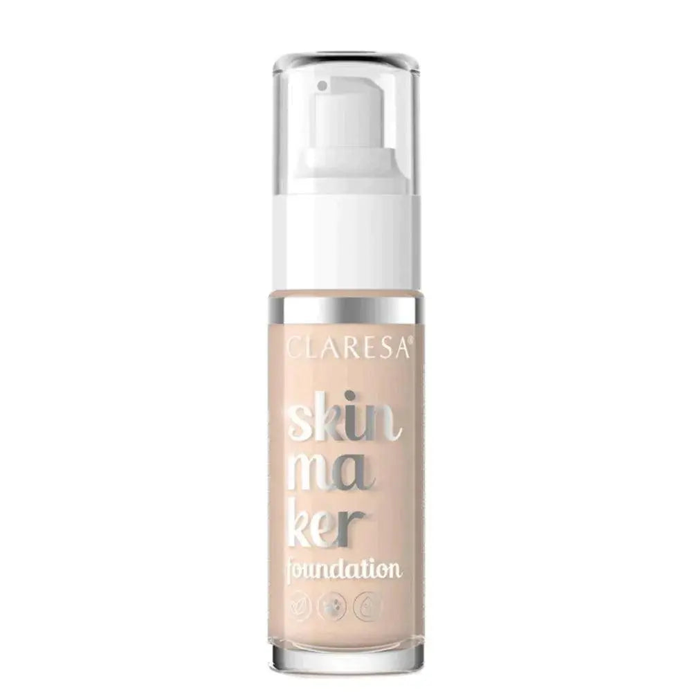 Claresa Foundation 01 Face skin maker, Porcelain-Foundation-JKSHOP