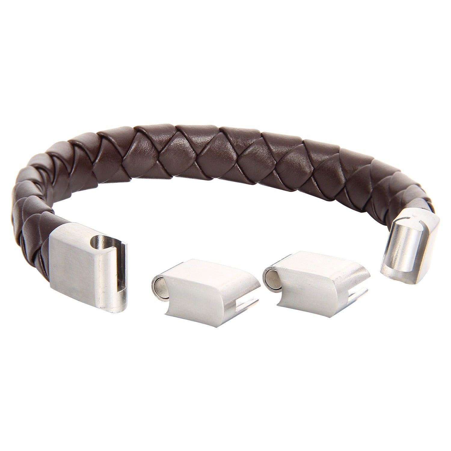 Classic Magnetico Flex - Justerbart Flettet Lærarmbånd - Armbånd - JK-Shop