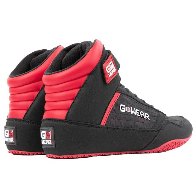 Gorilla Wear GWear Classic High Tops, Black/Red