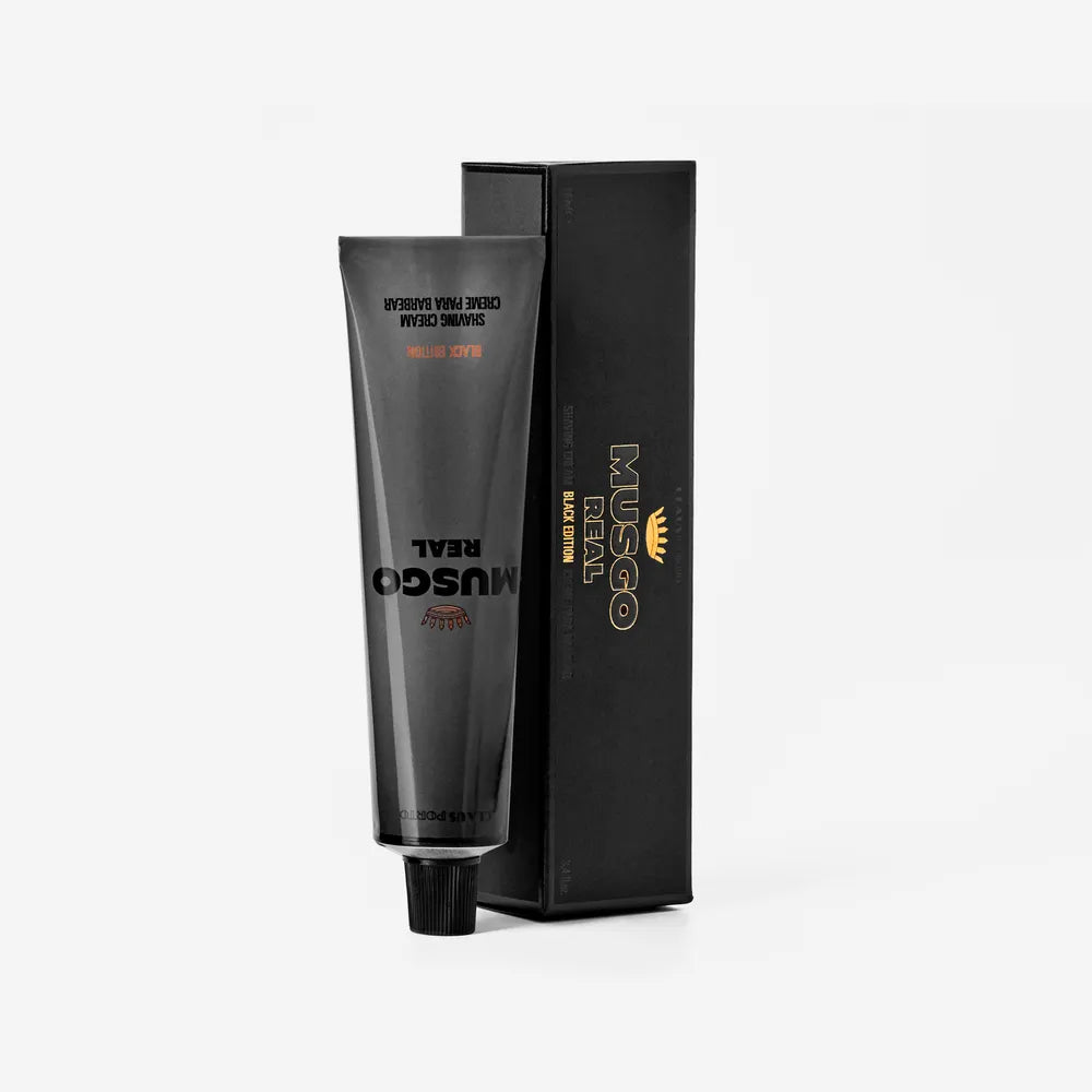 Claus Porto Black Edition Shaving Cream - Barberkrem - JK-Shop
