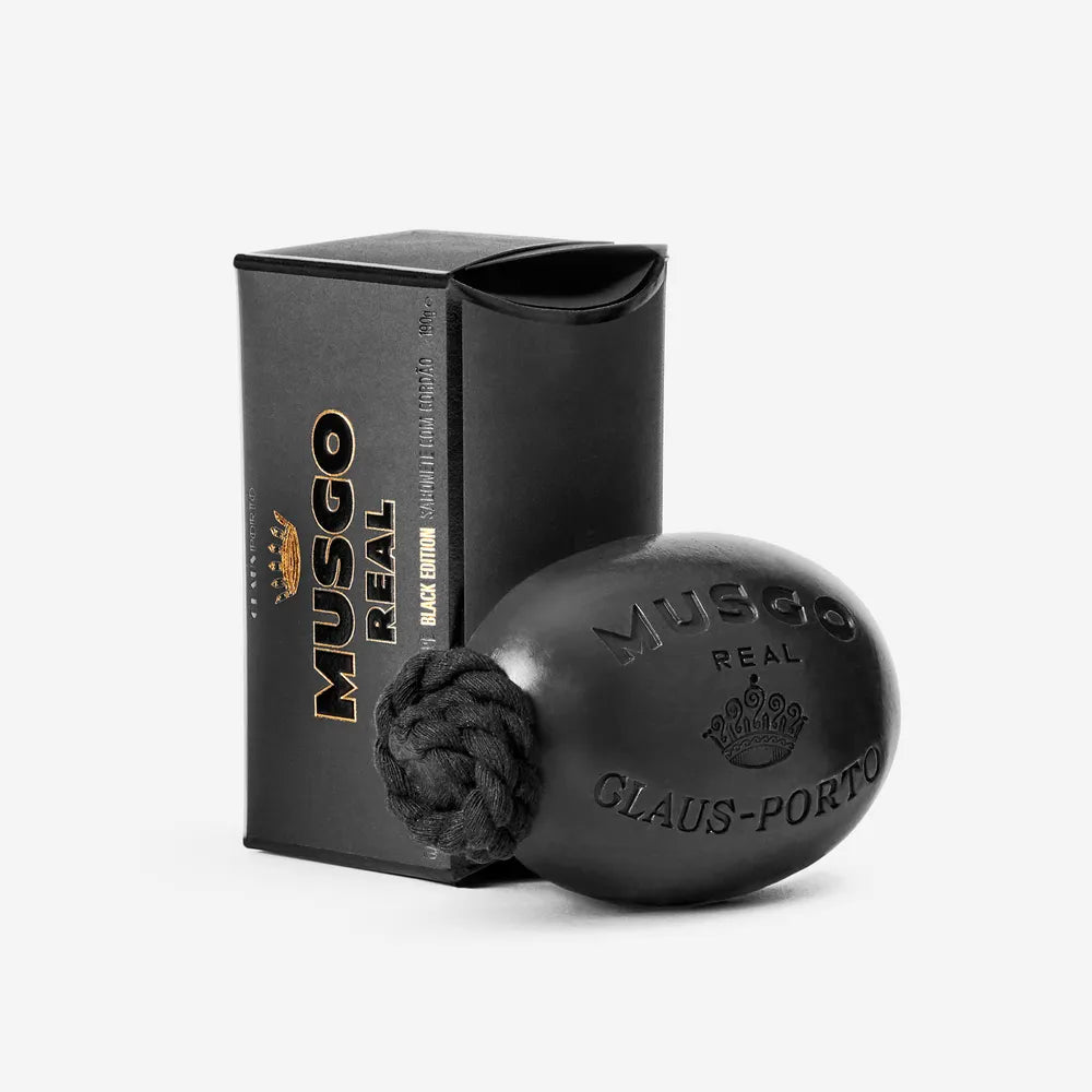 Claus Porto Black Edition Soap on A Rope - Kroppssåpe - JK-Shop