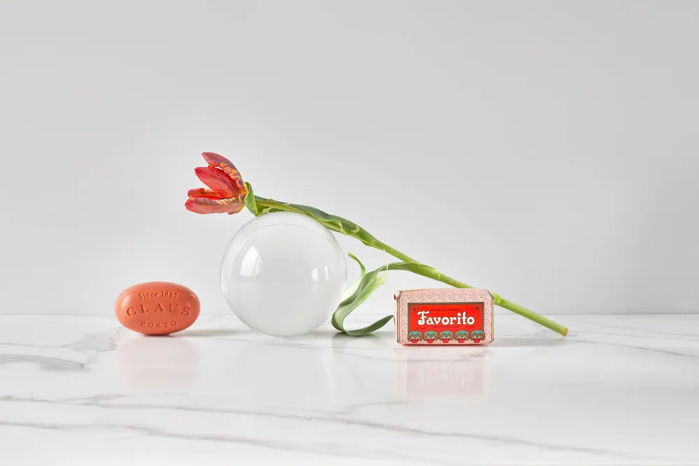Claus Porto Favorito - Red Poppy Soap - Kroppssåpe - JK-Shop