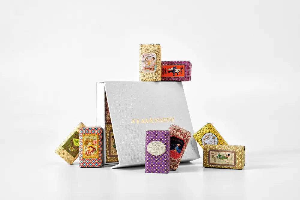 Claus Porto Gift Box 8 Mini Soaps Fantasia - Kroppssåpe - JK-Shop