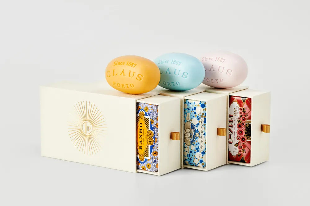 Claus Porto Gift Box Deco 3 Soaps - Gavesett - JK-Shop