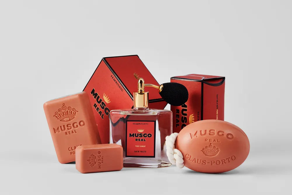 Claus Porto  Musgo Real Puro Sangue Body Soap on A Rope - Kroppssåpe - JK-Shop