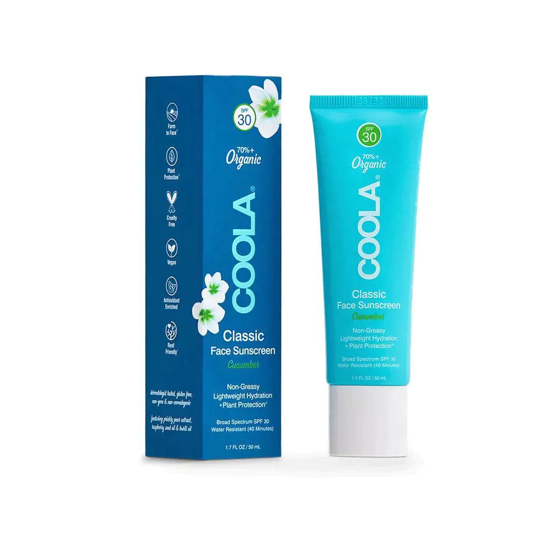 Coola, Classic Face SPF 30- Cucumber-Solkrem-JKSHOP