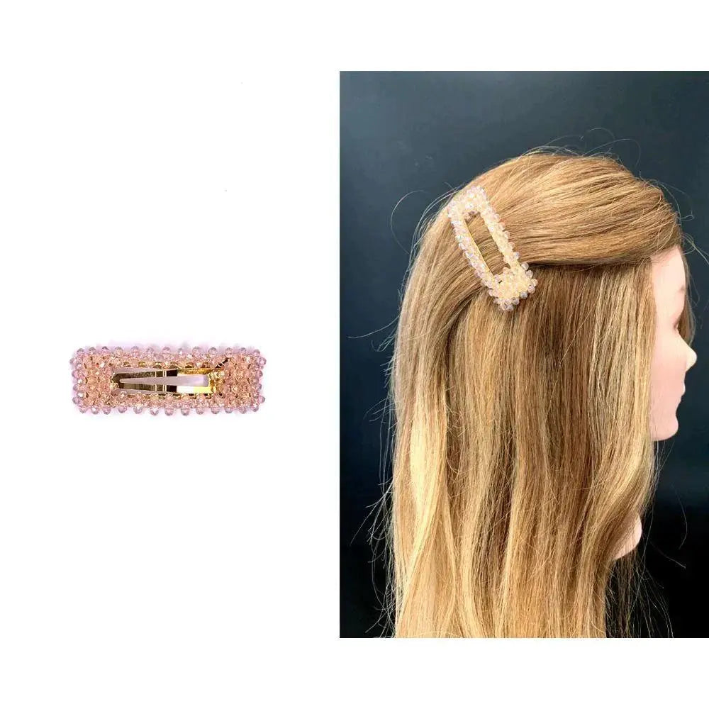 Crystal Clip Light Pink-Onfleek-J&K Shop