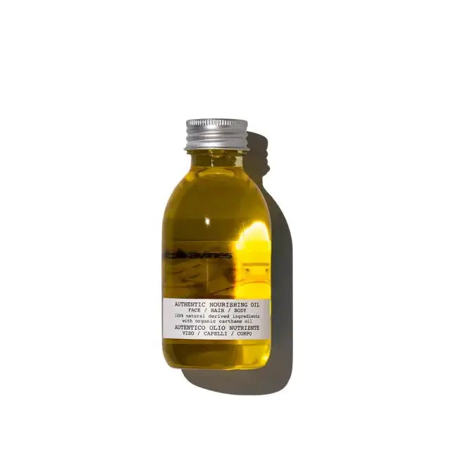 Davines Authentic Nourishing Oil 140 ml, nærende olje for ansikt, hår og kropp