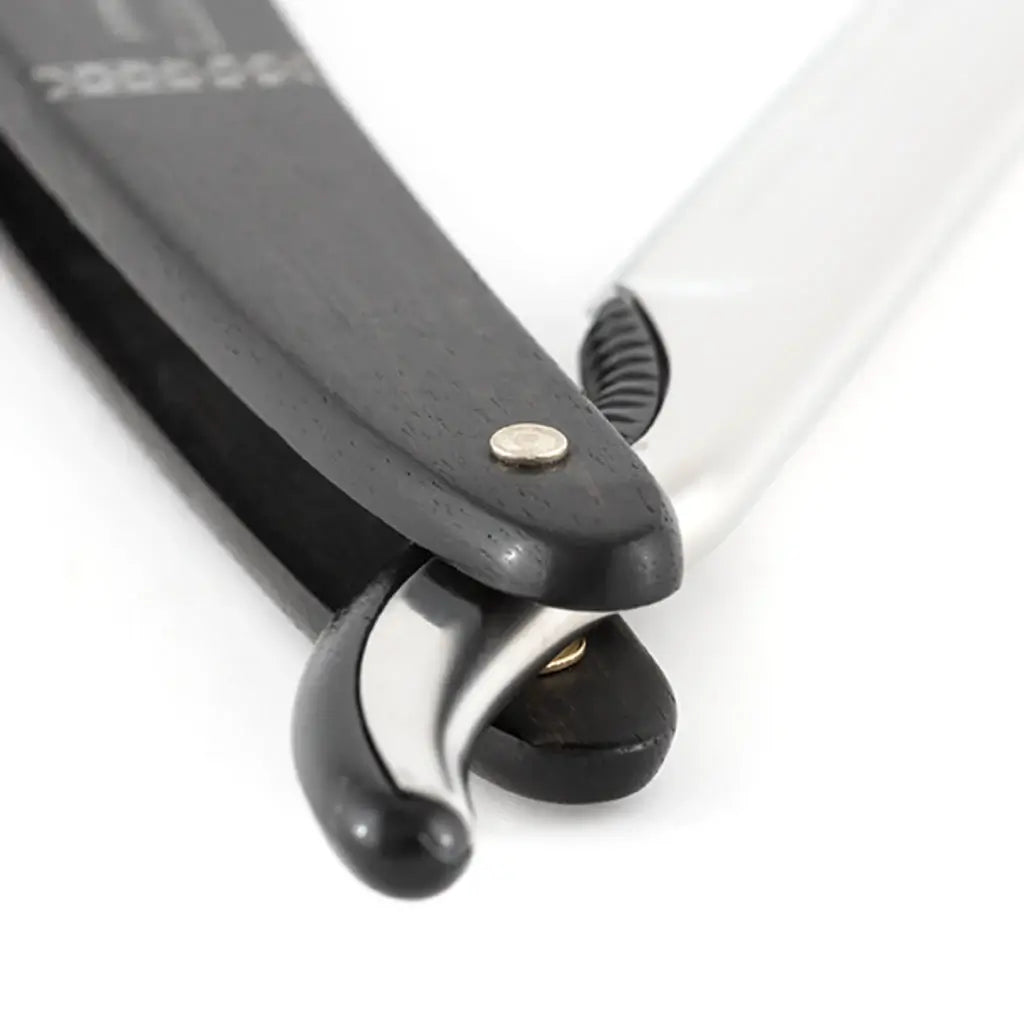 DOVO Shavette- Ebony Wood-Barberkniv-JKSHOP