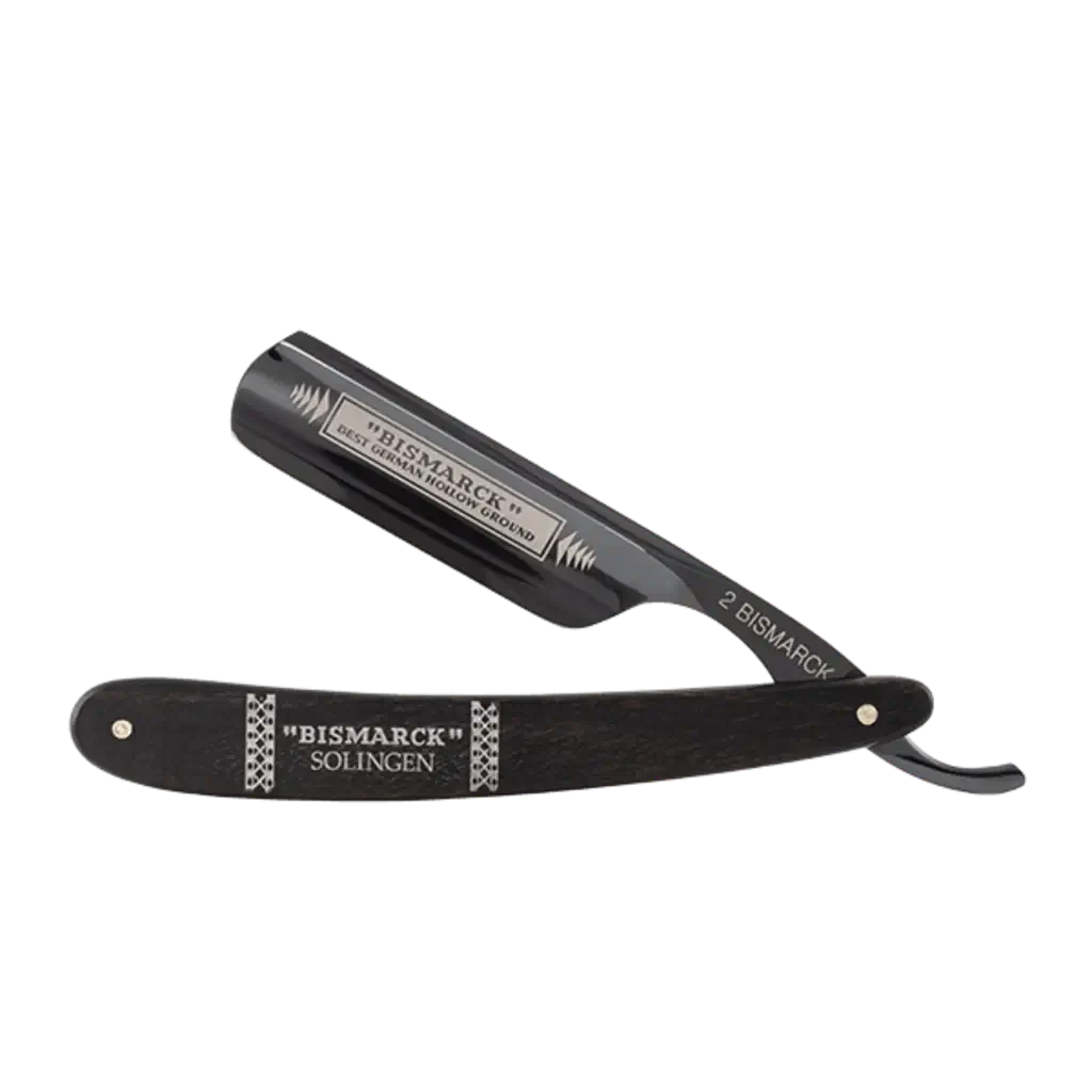 DOVO Straigh Razor 5/8"- Ebony Wood Black Inox-Dovo-J&K Shop