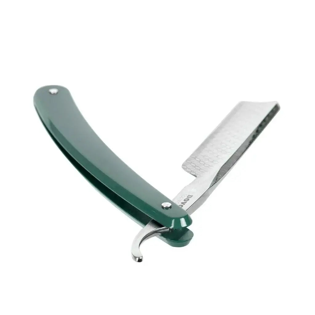 DOVO Straight Razor 5/8" RUNDE SACHE- Green-Dovo-J&K Shop