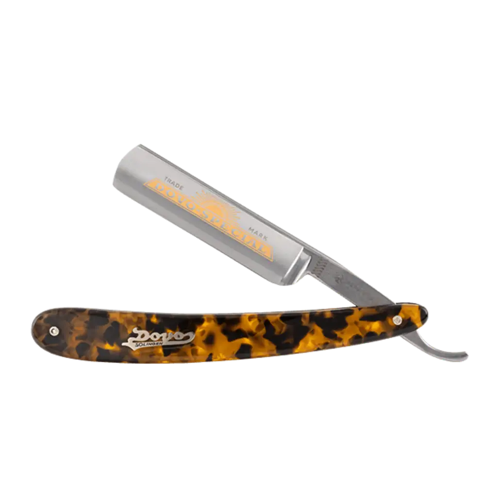 DOVO Straight Razor 5/8"- Tortoise Shell, Special-Dovo-J&K Shop