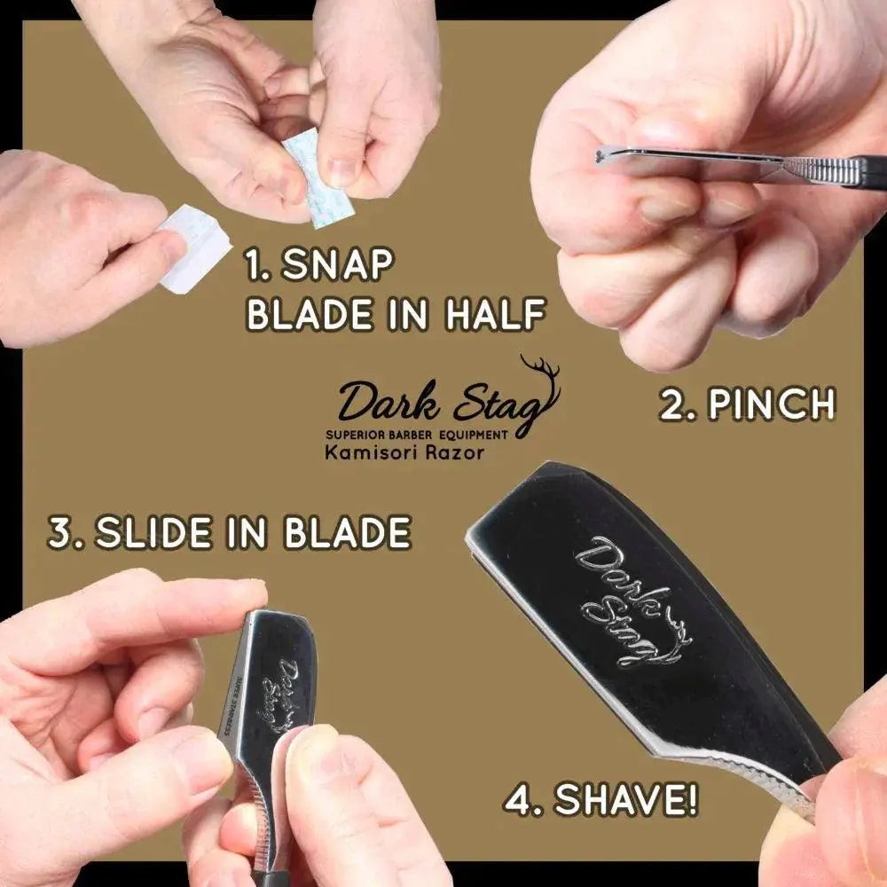 Dark Stag Kamisori Razor-Barberkniv-JKSHOP