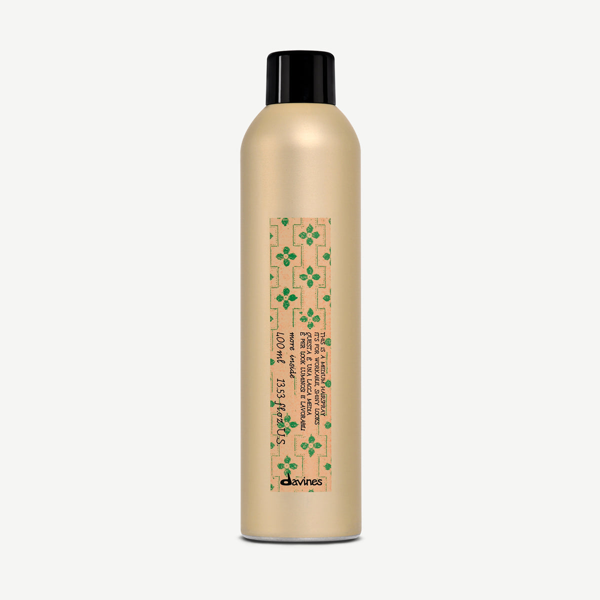 Davines More Inside This is a Medium Hairspray 400 ml, hårspray med middels hold