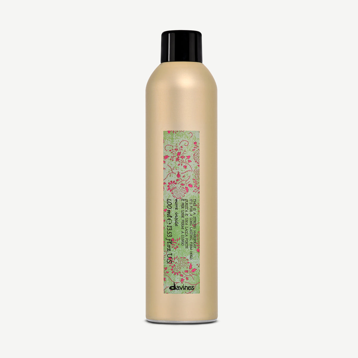 Davines More Inside This is a Strong Hairspray 400 ml, hårspray med sterkt hold