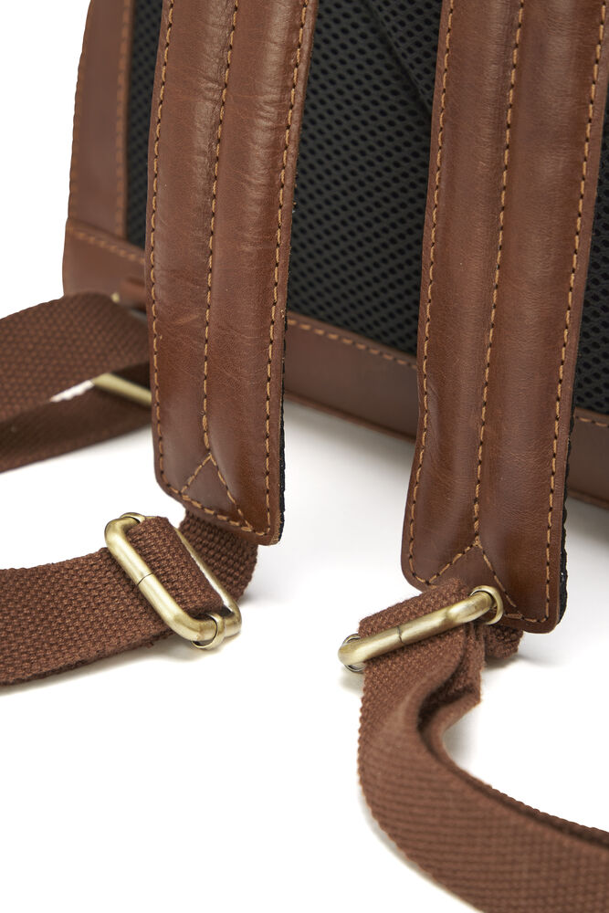 Derby of Sweden, Leather Line Backpack - Ryggsekk - JK-Shop