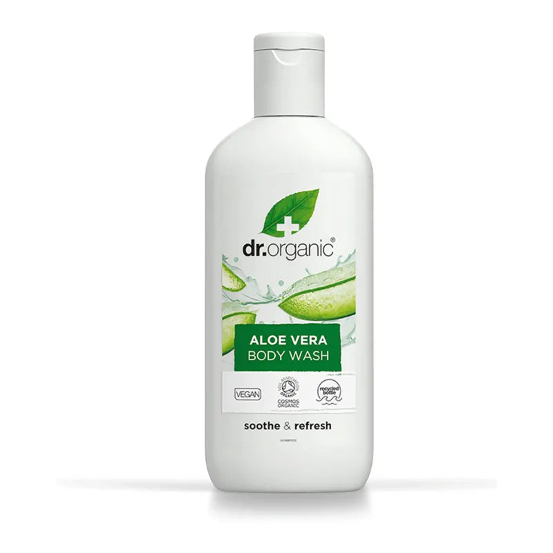 Dr. Organic, Aloe Vera Body Wash 250 ml - Shower Gel - JK-Shop