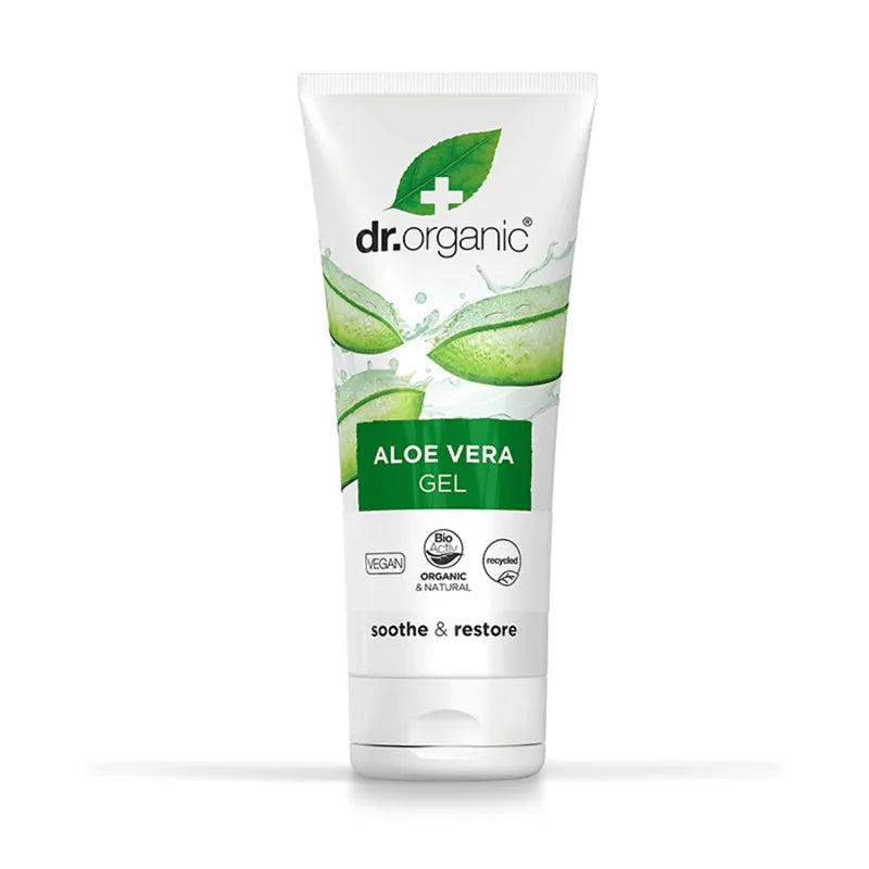 Dr. Organic, Aloe Vera Gel 200 ml - Ansiktskrem - JK-Shop
