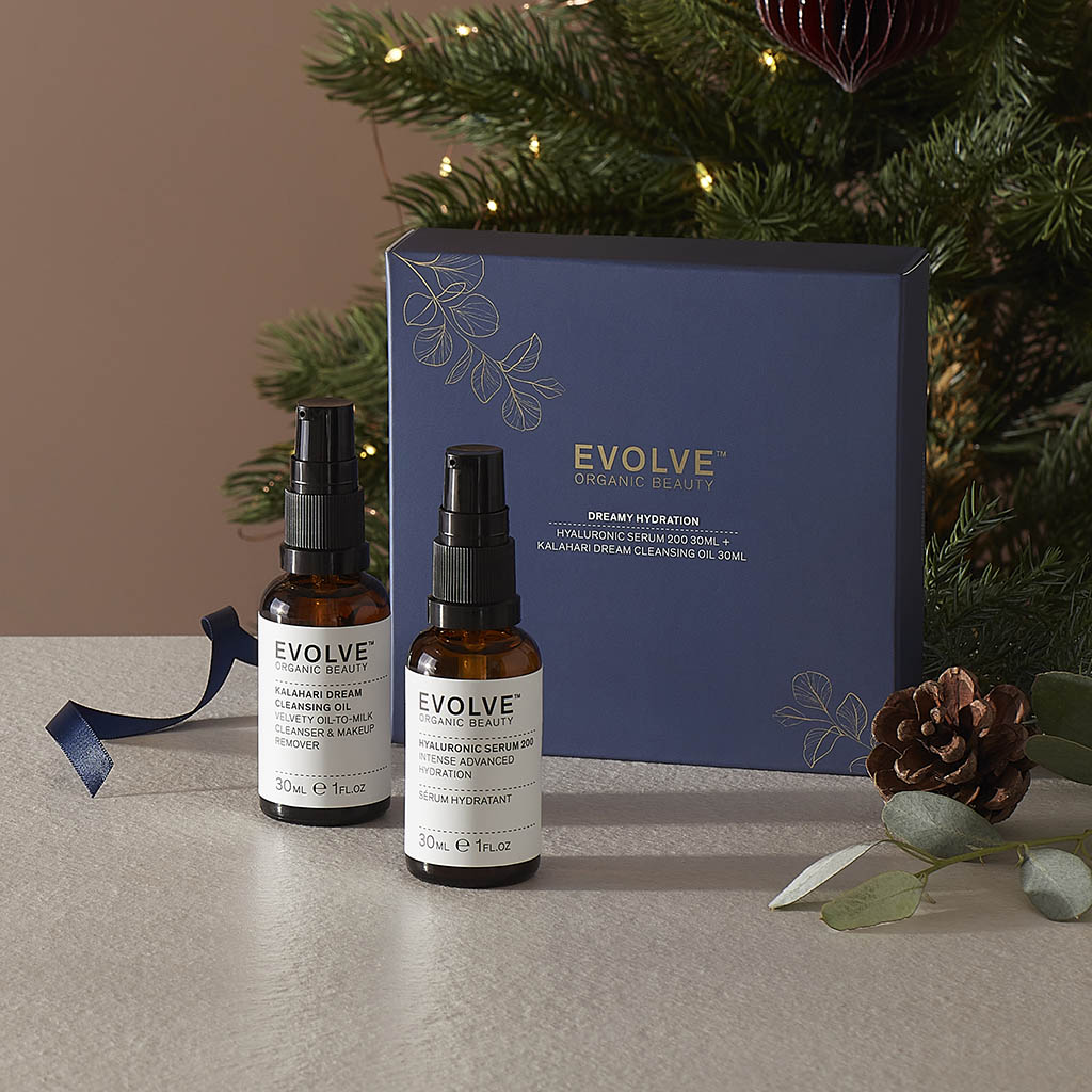 EVOLVE DREAMY HYDRATION Gavesett - Hyaluronic Serum + Kalahari Dream Cleansing Oil - Gavesett - JK-Shop