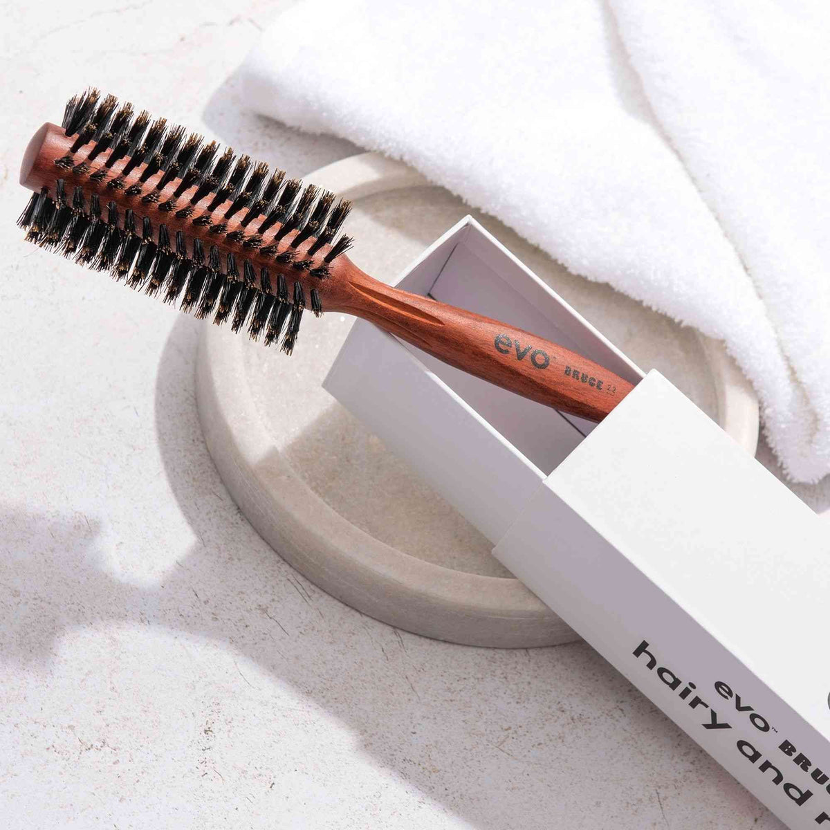EVO Bruce Bristle Radial Brush - Hårbørste - JK-Shop