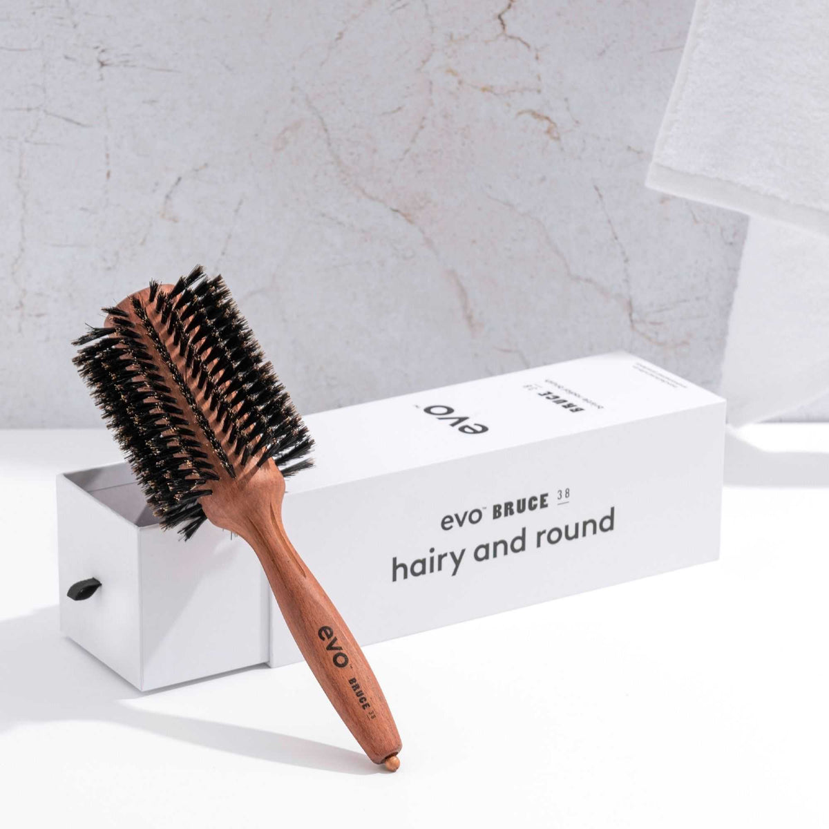 EVO Bruce Bristle Radial Brush - Hårbørste - JK-Shop