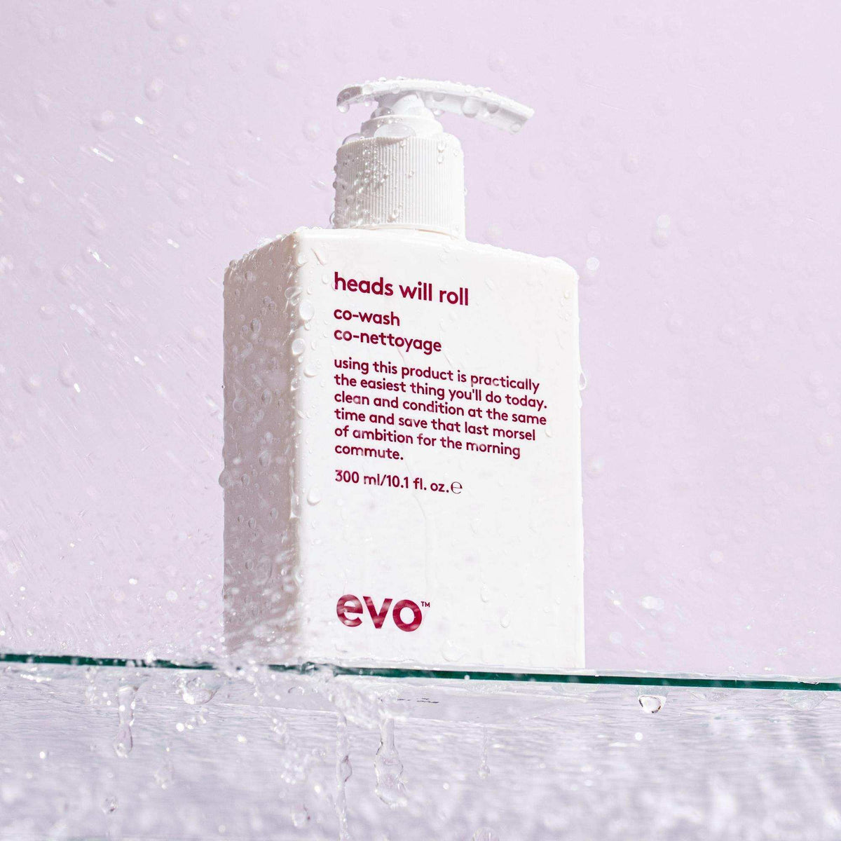 EVO Heads Will Roll Co-Wash 300 ml - Sjampo - JK-Shop