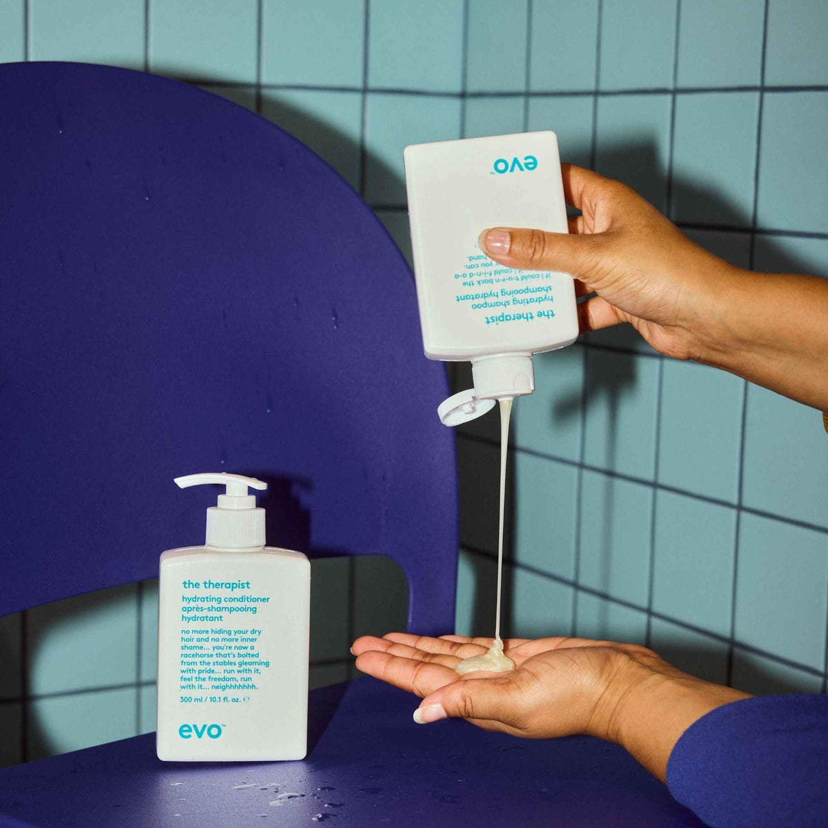 EVO The Therapist Hydrating Shampoo 300 ml - Sjampo - JK-Shop