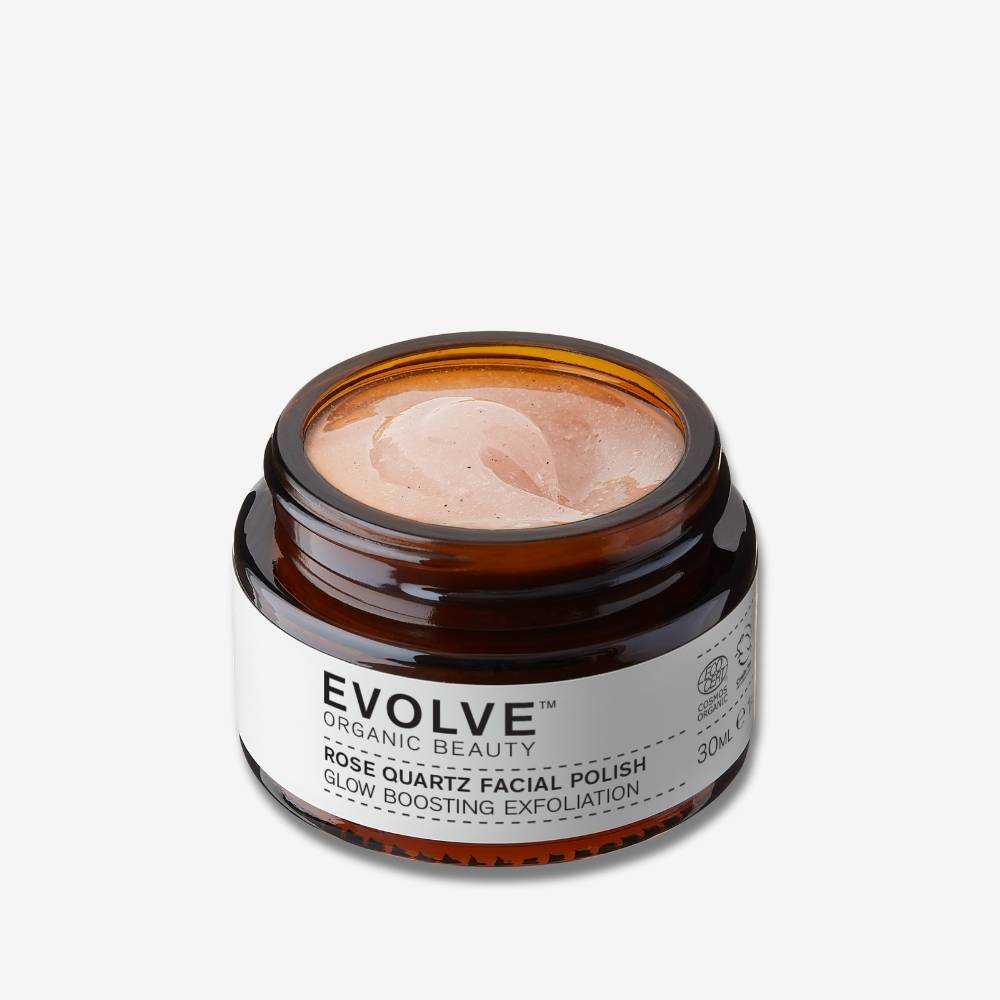EVOLVE Rose Quartz Facial Polish - Eksfoliering - JK-Shop