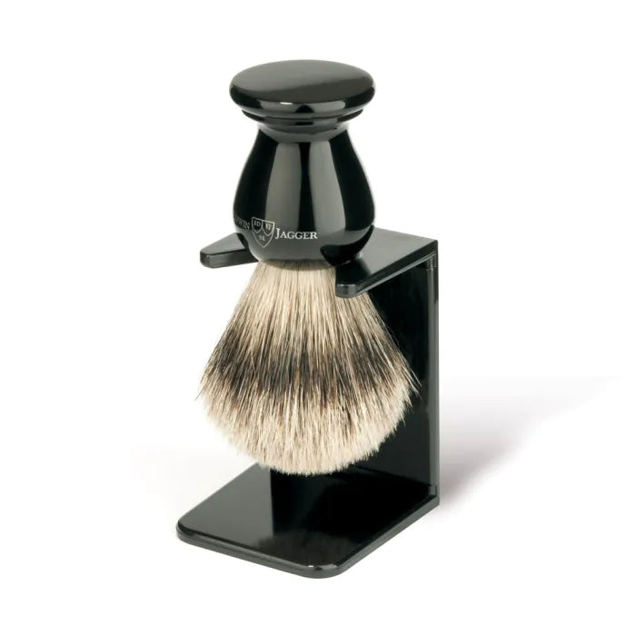 Edwin Jagger Imitation ebony drip stand, 21mm small neck - Barbertilbehør - JK-Shop