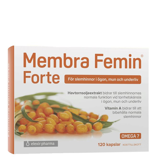 Elexir Pharma Membra Femin Forte 120 kapsler - Vitaminer & kosttilskudd - JK-Shop