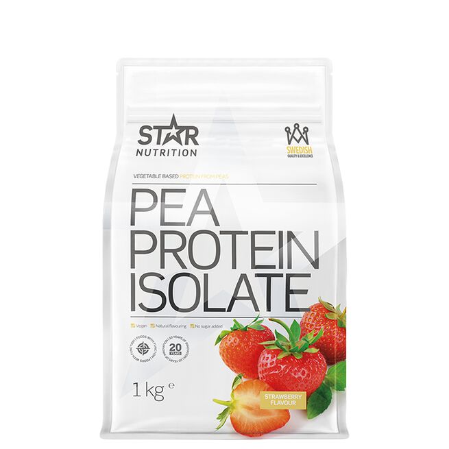 Erteproteinisolat 1 kg - Vegansk proteinpulver - JK-Shop