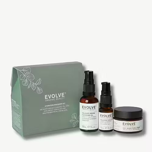 Evolve Organic Beauty Hydration Discovery Kit - Hudpleiesett - JK-Shop