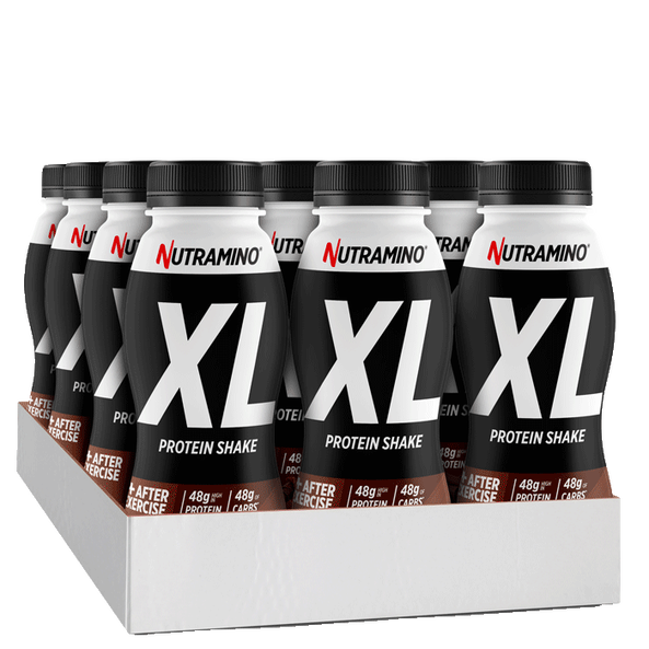 Nutramino XL Shake, 475ml x 12stk, Chocolate