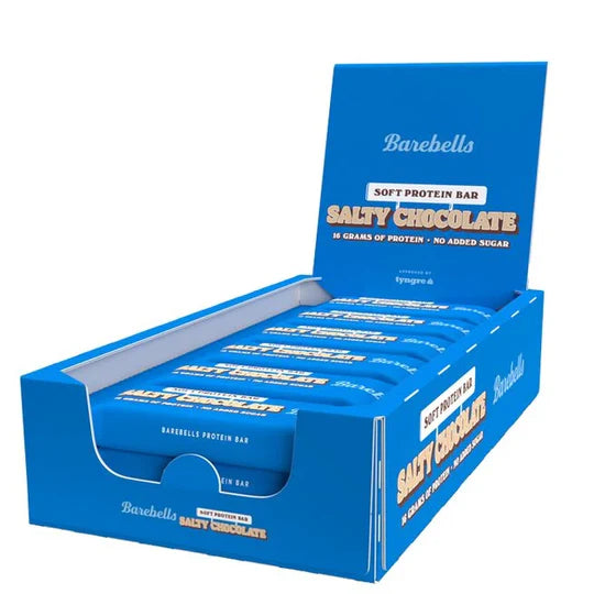 Barebells Soft Protein Bar, 12x55g, Salty Chocolate