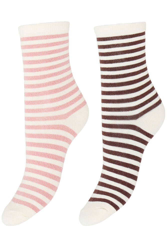 FRANSA, FLORIS 1 SOCK 2-PACK - Sokker - JK-Shop