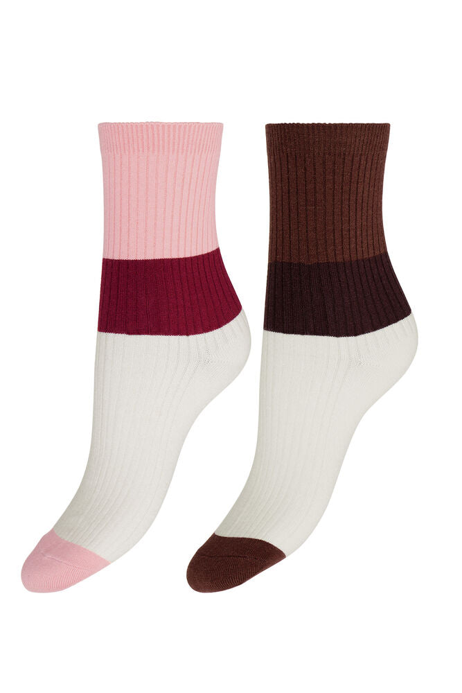 FRANSA, MOLINA 1 SOCK 2-PACK -  - JK-Shop