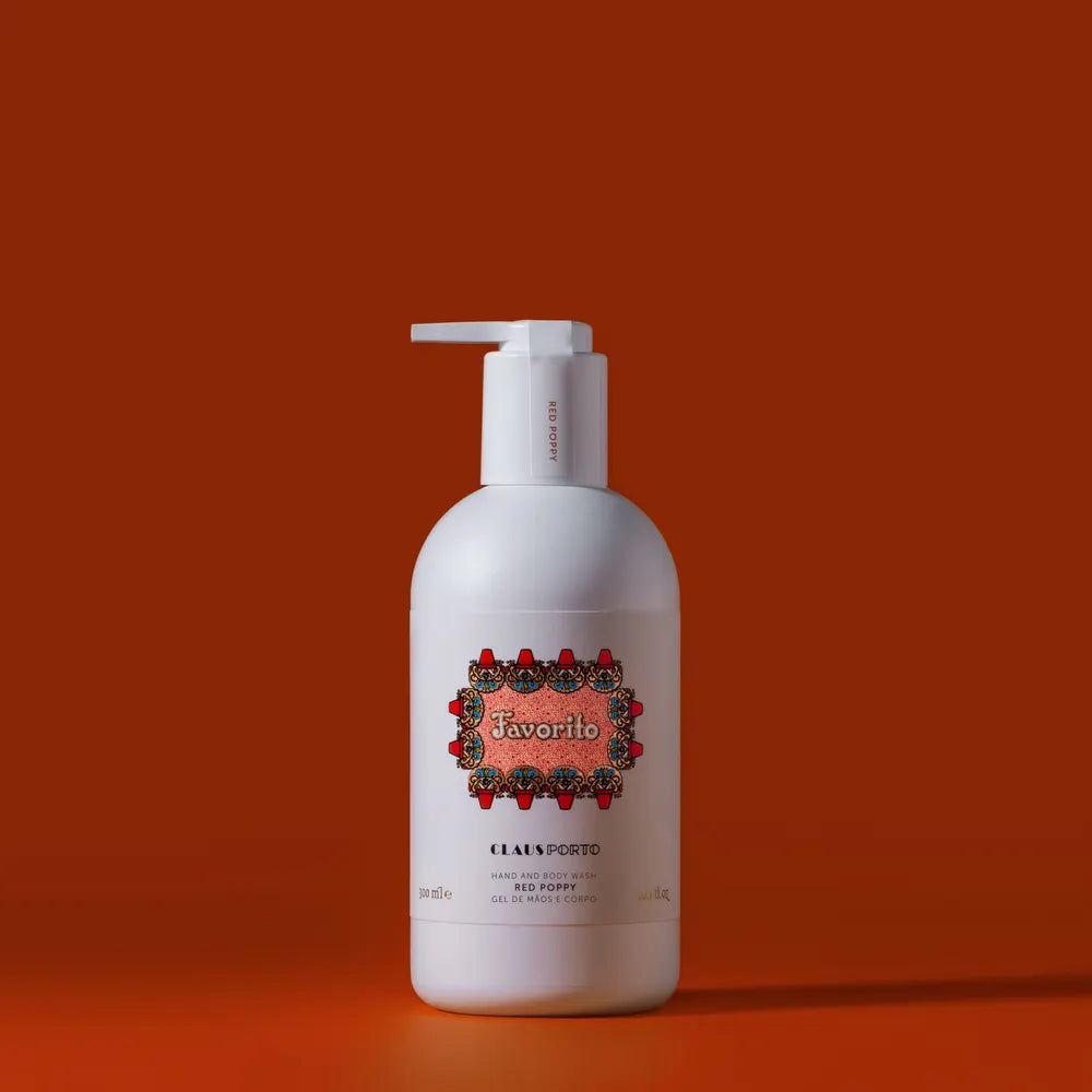 Favorito Red Poppy Hand & Body Wash - Hånd - og kroppssåpe - JK-Shop