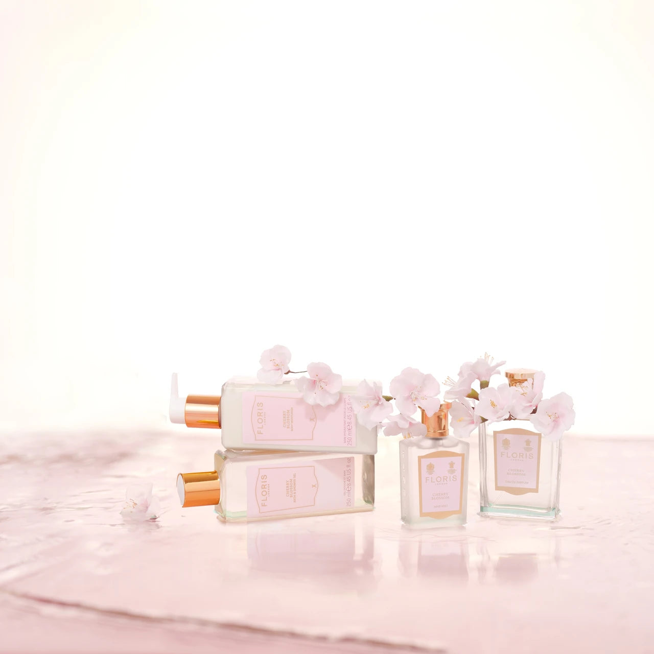 Floris London Cherry Blossom Bath & Shower Gel 250 ml. - Dusjsåpe - JK-Shop