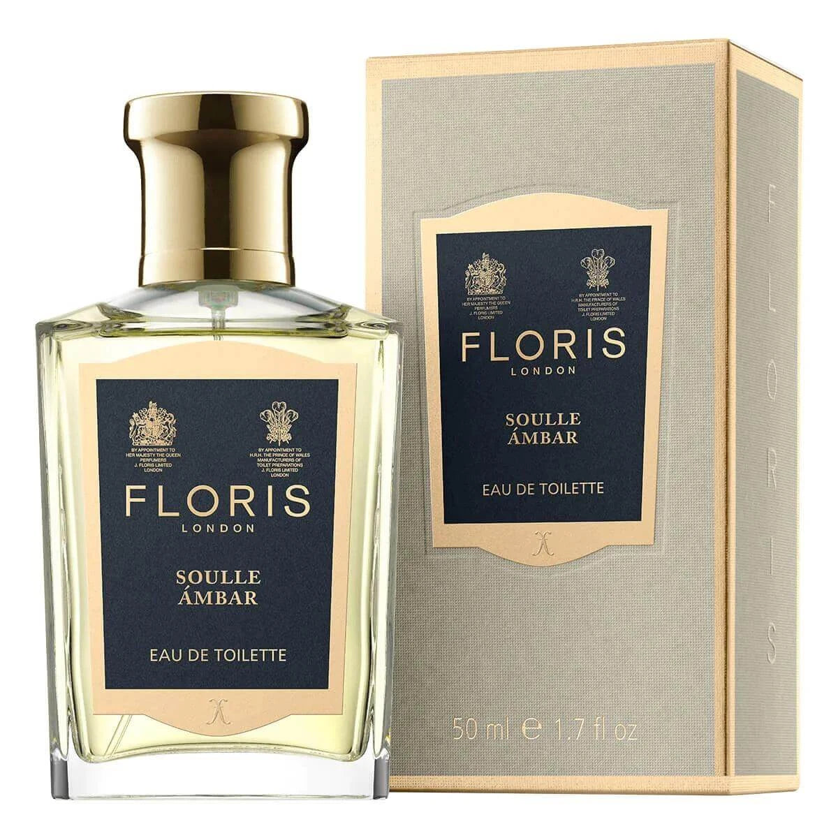Floris London Soulle Ambar, Eau de Toilette, 50 ml-Parfyme-JKSHOP
