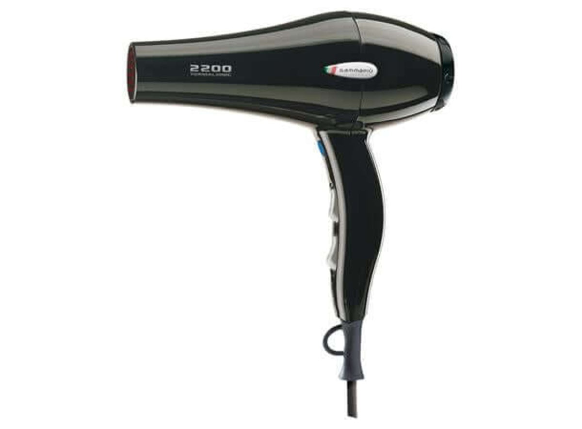Føner Gamma Megacosmo 2200W Sort-Hårføner-JKSHOP