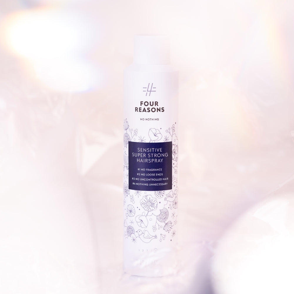 Four Reasons, Sensitive Super Strong Hairspray - Hårspray - JK-Shop