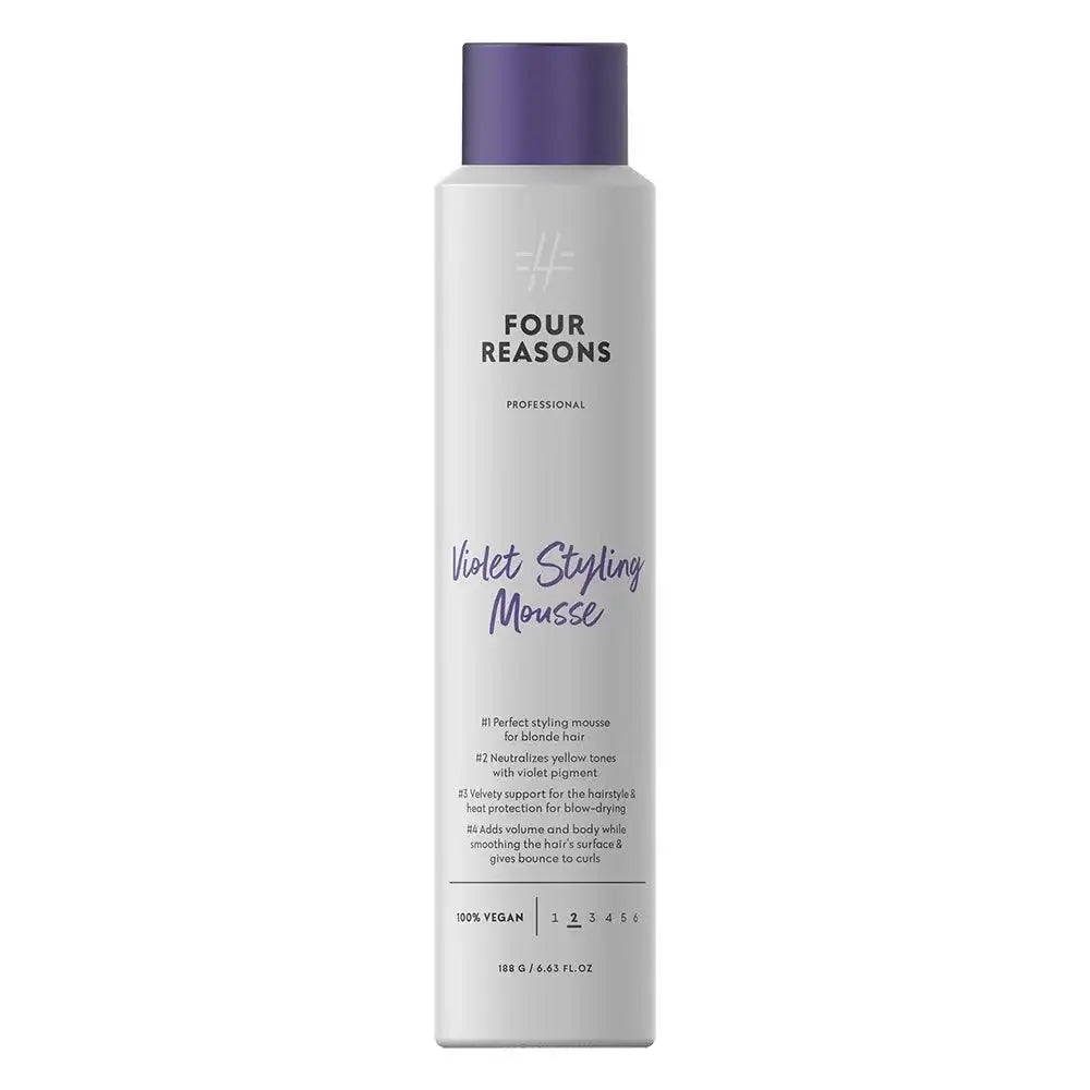 Four Reasons Violet Styling Mousse-Four Reasons-Hårskum-JKSHOP