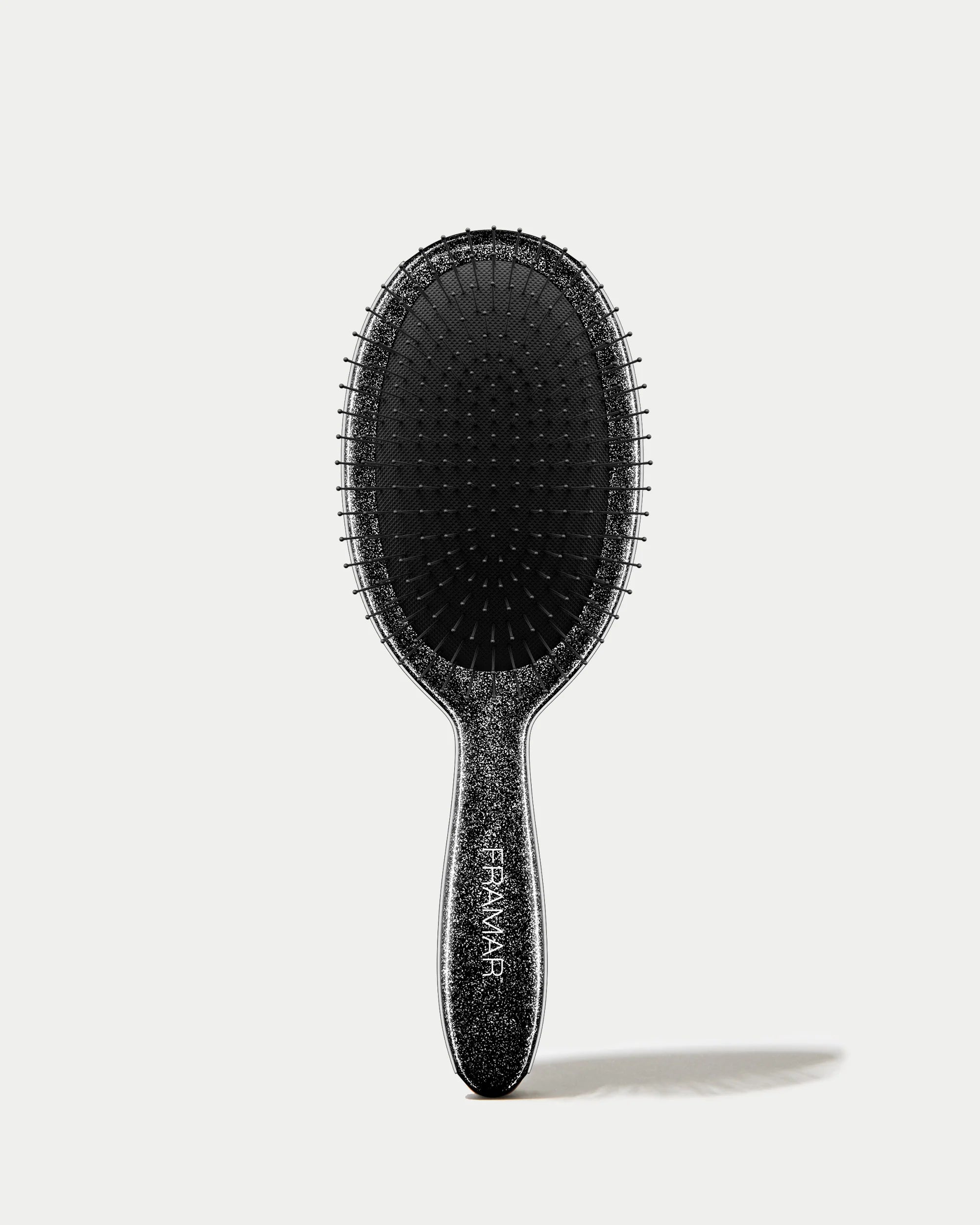 Framar Detangle Brush Black Glitter - Hårbørste - JK-Shop