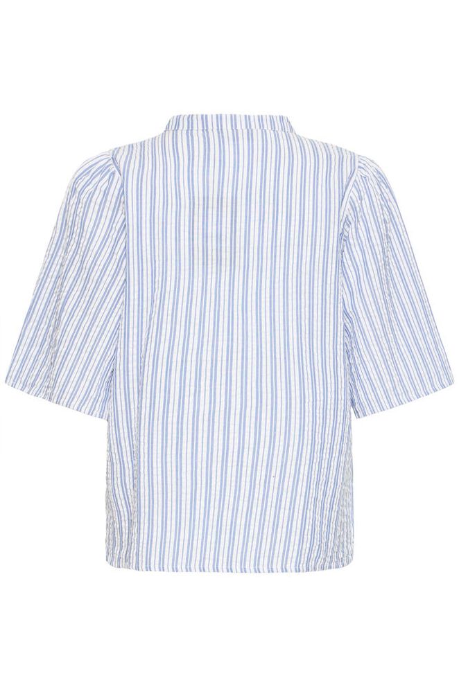 Fransa CAYLA BLOUSE 2, NOUVEAN NAVY STRIPES - Bluser & skjorter - JK-Shop