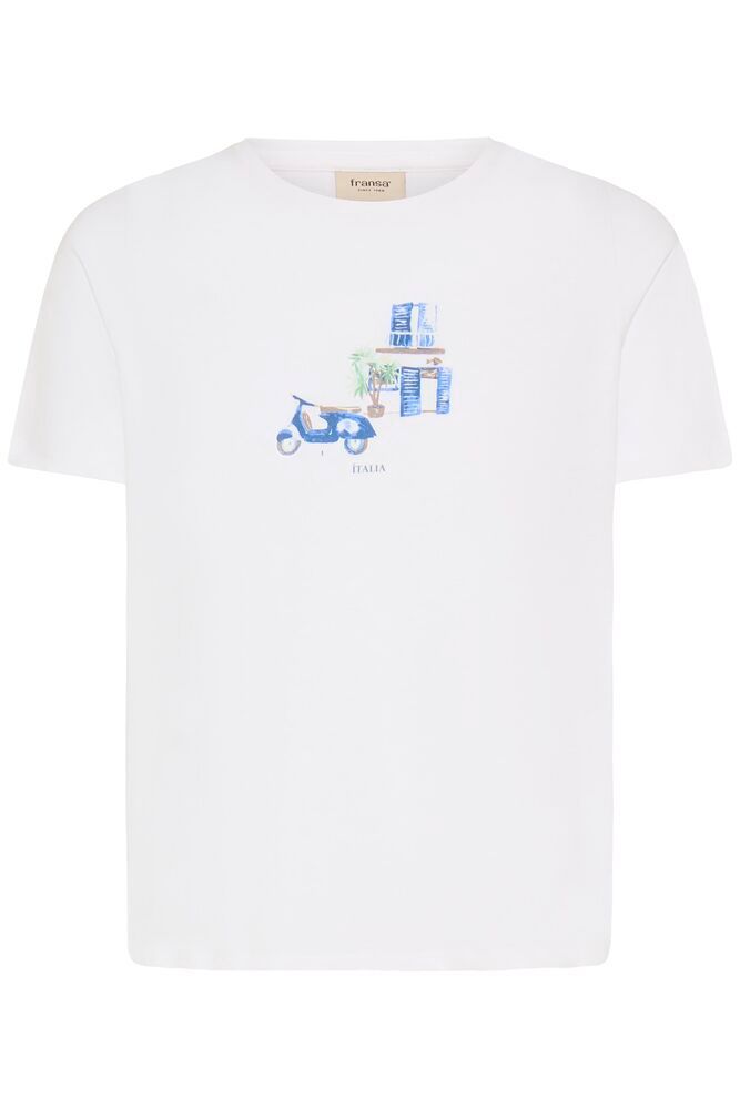 Fransa FINLEY TEE 1 - T-skjorter & topper - JK-Shop