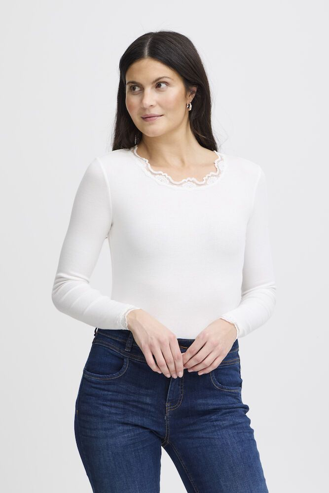 Fransa HIZAMOND 2 T-SHIRT - T-skjorter & topper - JK-Shop