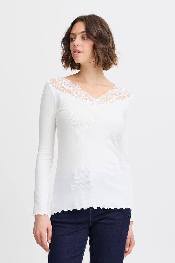 Fransa HIZAMOND TEE 25 - T-skjorter - JK-Shop