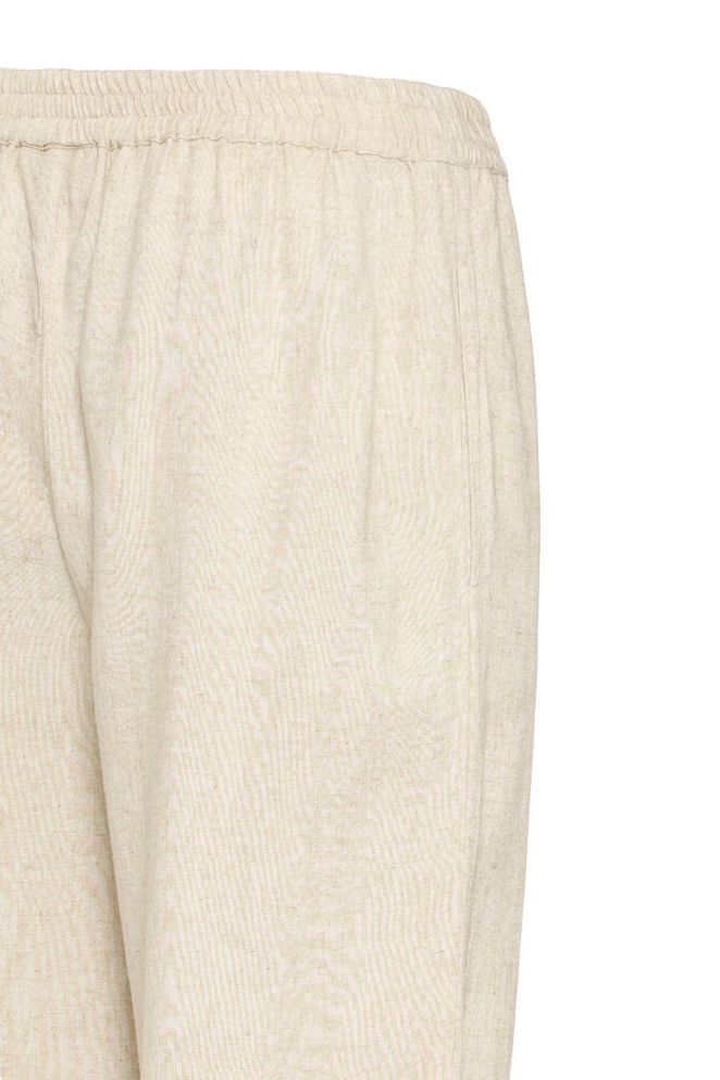 Fransa JETT CU 1 Bukse Whisper White - Bukser & shorts - JK-Shop