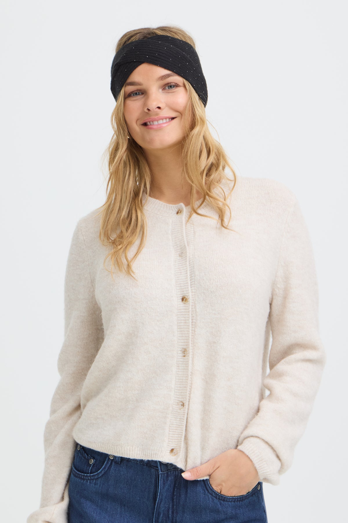 Fransa Shinestone Headband 1 - Accessoarer dame - JK-Shop