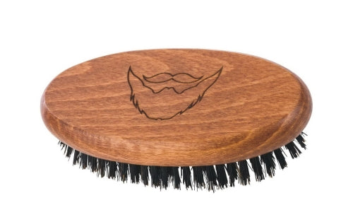Gorgol, LARGE SIZE MILITARY BEARD BRUSH - BRIGHT